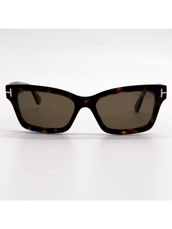 New Tom Ford Mikel TF1085 52H Polarized Cat Eye Havana Women Sunglasses Authenti main image 7